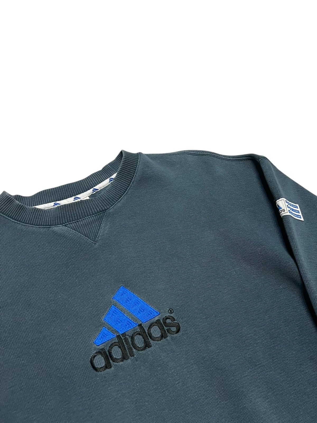 Adidas × Vintage 90s Adidas Spellout Vintage Y2K Oversized Retro Sweatshirt Size US M / EU 48-50 / 2 - 2 Thumbnail