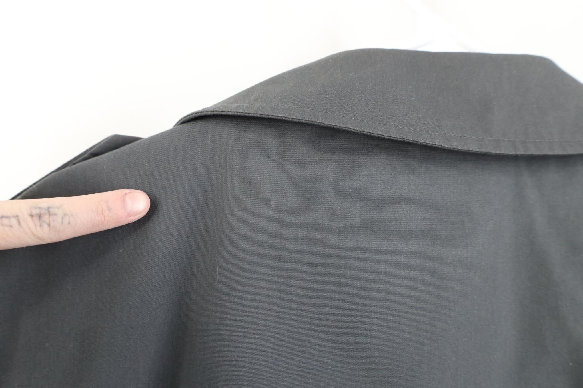Vintage Vintage 70s Streetwear Double Breasted Trench Coat Gray USA Size US XXL / EU 58 / 5 - 13 Thumbnail