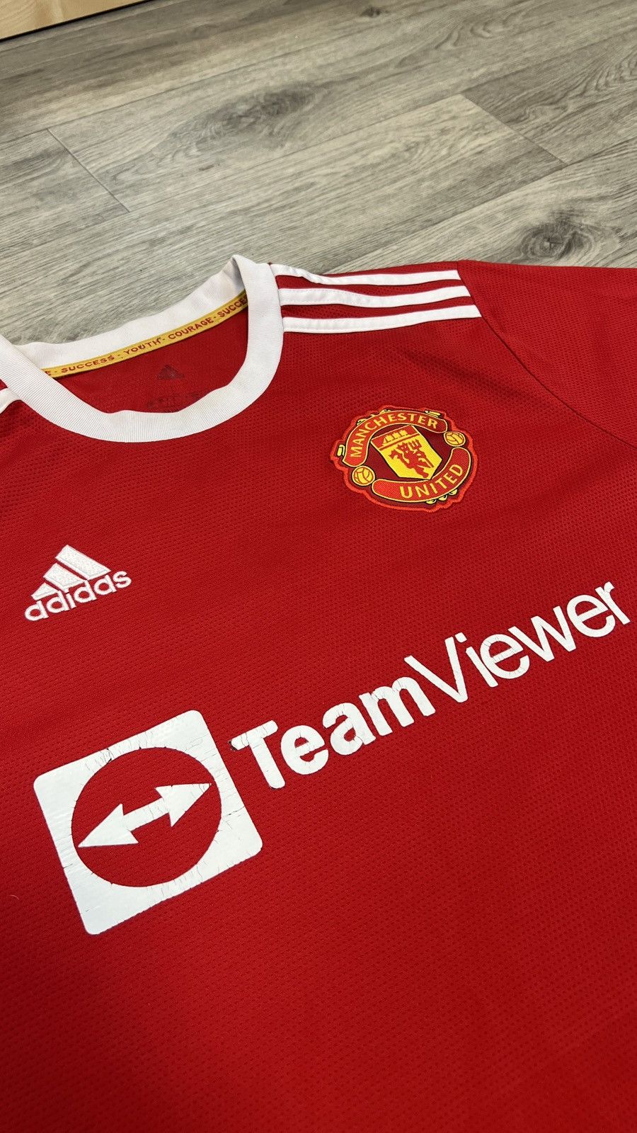 Adidas Manchester United Ronaldo 2021-22 Home Soccer Jersey Adidas Size US L / EU 52-54 / 3 - 4 Thumbnail