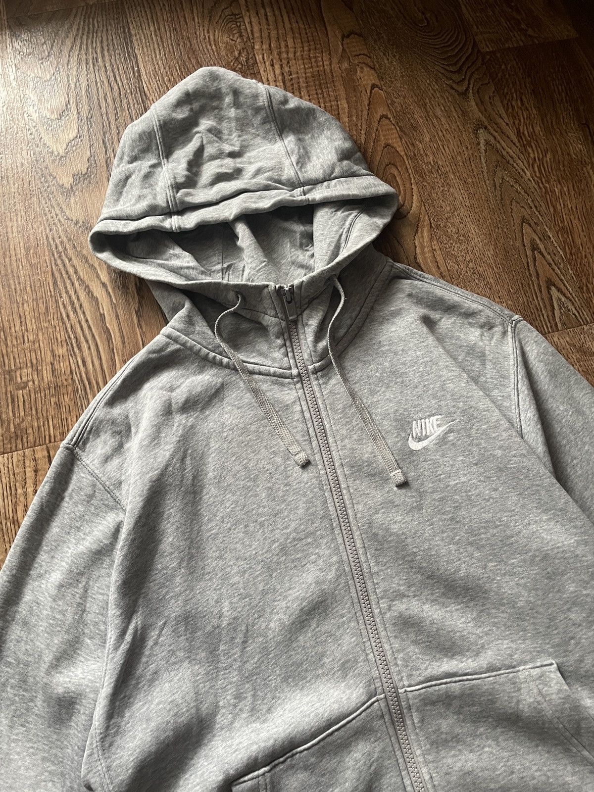 Nike Vintage Nike Zip-Up Hoodie Swoosh Y2K 90S rare hype Size US S / EU 44-46 / 1 - 4 Thumbnail