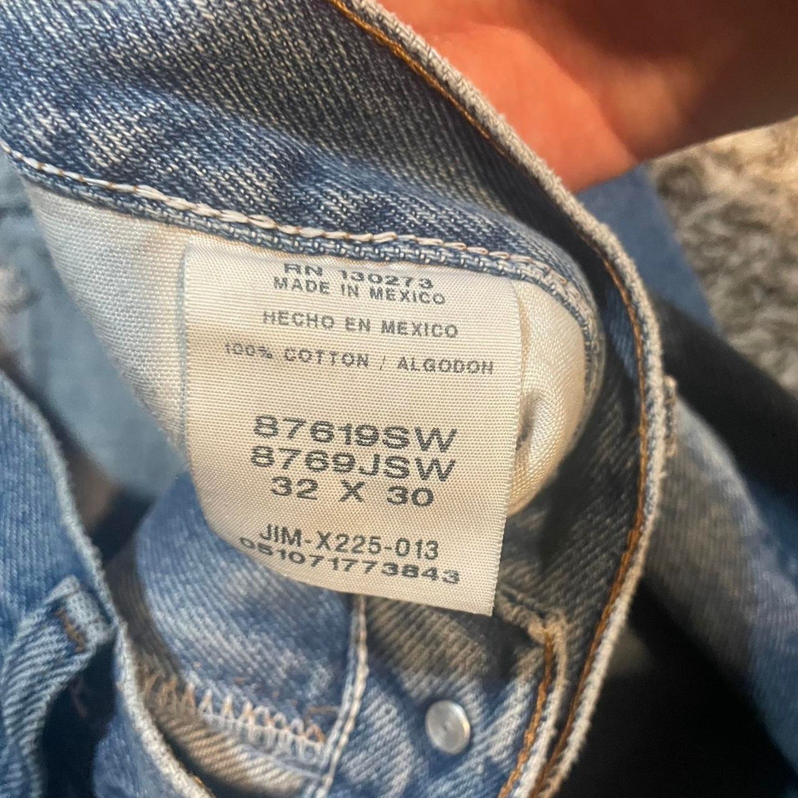 Rustler × Vintage Vintage mens rustler jeans Size US 32 / EU 48 - 3 Thumbnail