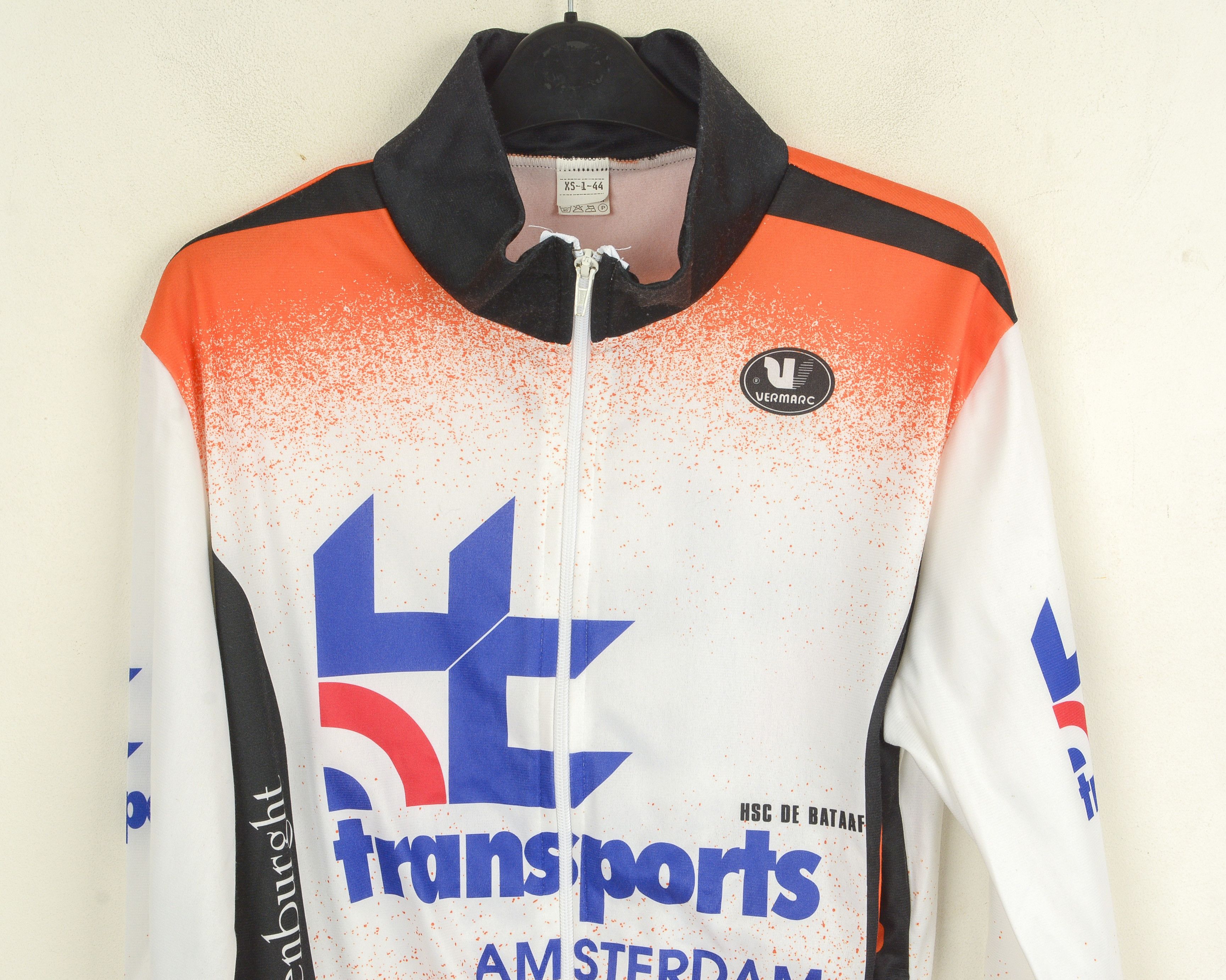 Other Vermarc Men XS Cycling Jersey Shirt Biking Racing White VTG Size US XS / EU 42 / 0 - 2 Thumbnail