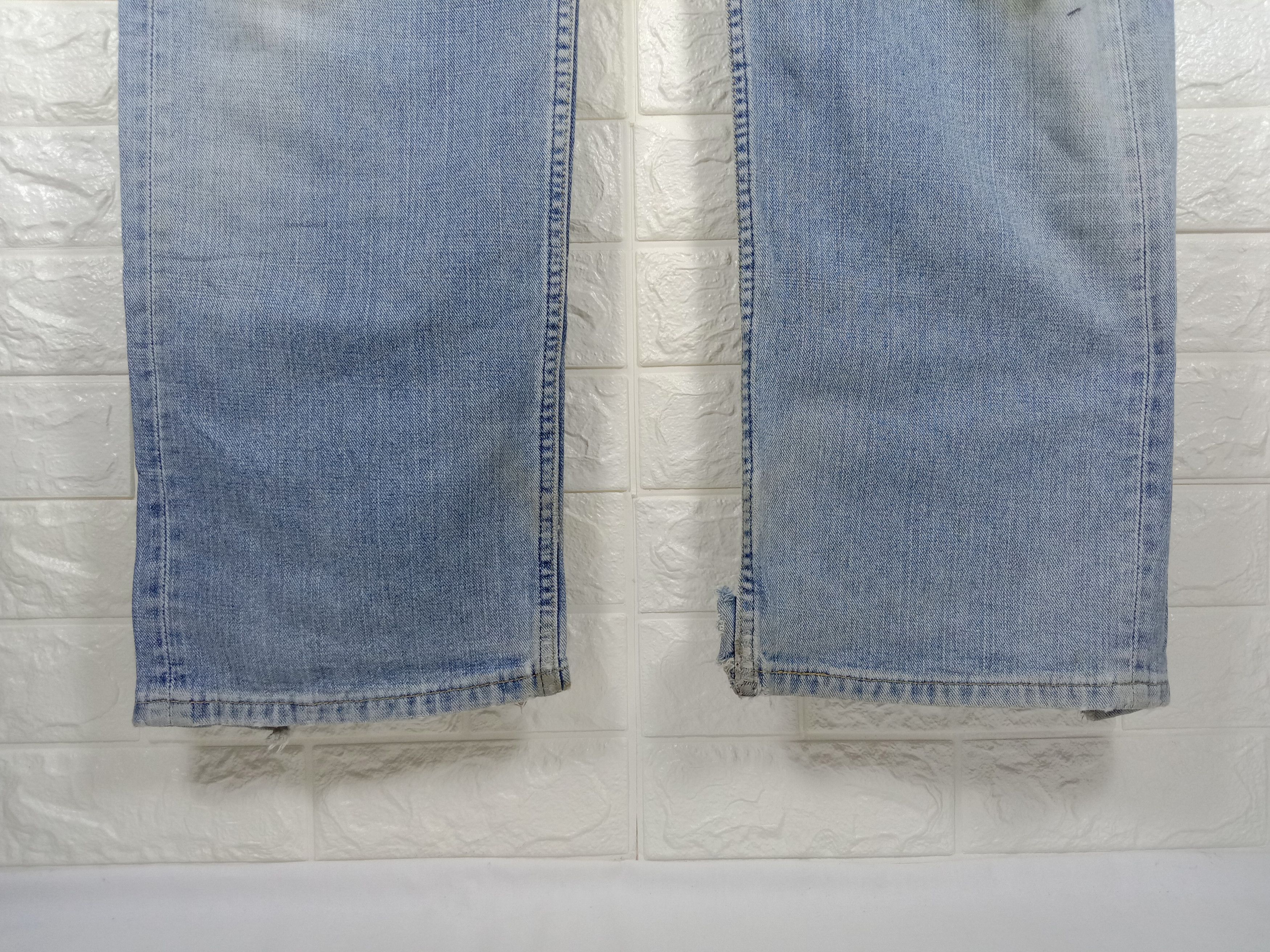 Levi's Vintage Levi’s 534 Light Wash Jeans Distressed Denim Size US 36 / EU 52 - 4 Thumbnail