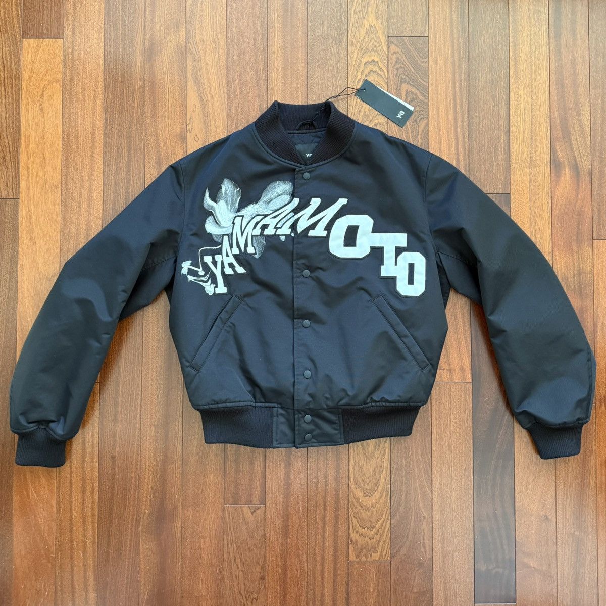Adidas × Y-3 Y-3 Yohji Yamamoto Team Bomber Jacket Size US S / EU 44-46 / 1 - 1 Thumbnail