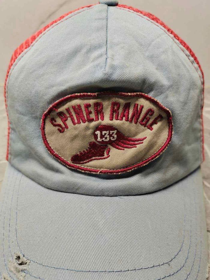 Japanese Brand Vintage Spiner Range Distressed Style Trucker Cap Hat Size ONE SIZE - 4 Thumbnail