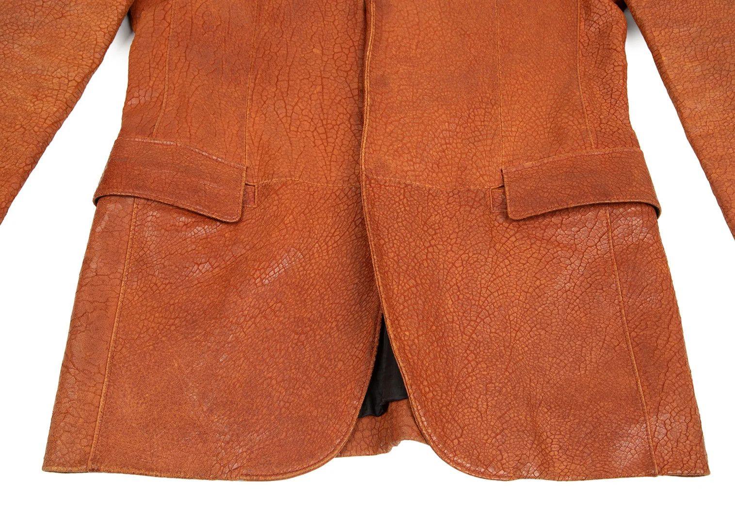 Jean Paul Gaultier Leather Jacket in Brown, Size 48 Size US M / EU 48-50 / 2 - 8 Thumbnail