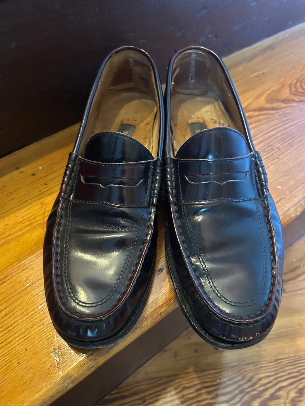 Bally Vintage Oxblood Bally Loafers Size US 9.5 / EU 42-43 - 1 Thumbnail