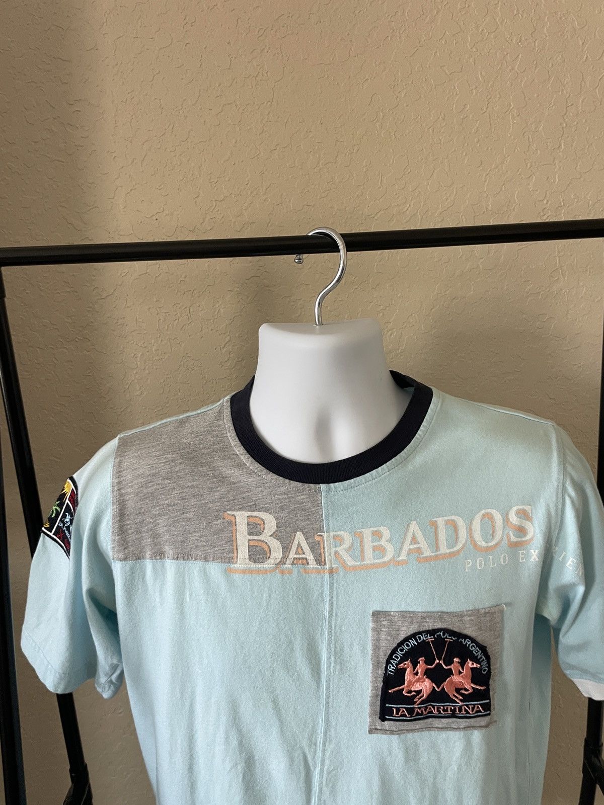 La Martina Tradicion Del Polo Argentino (W. indian Polo Tour 1997) tee Size US S / EU 44-46 / 1 - 2 Thumbnail
