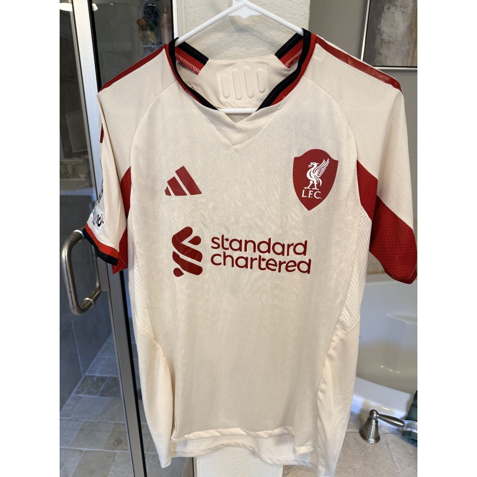 Adidas 2024-25 Liverpool Away Jersey WIRTZ Adidas Authentic Match L Size US L / EU 52-54 / 3 - 1 Thumbnail