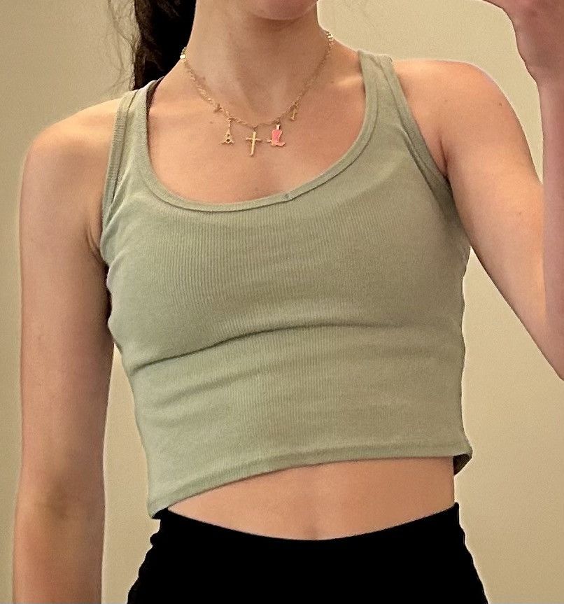 Shein green shein tank top Size S / US 4 / IT 40 - 1 Thumbnail