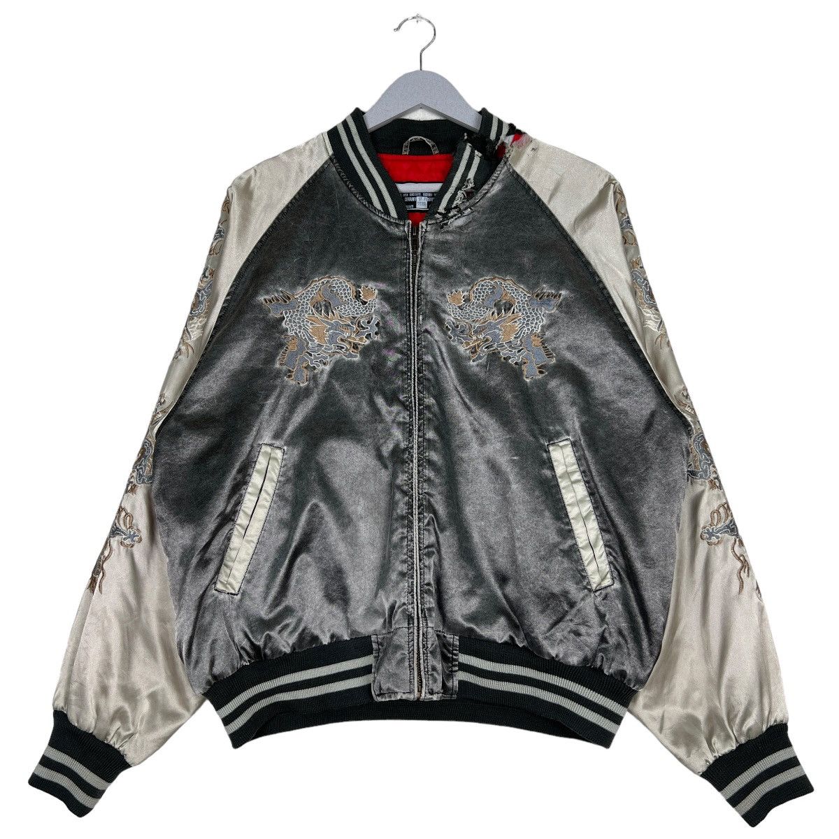 Japanese Brand 🔥 VINTAGE SOUVENIR JAPAN YOKOSUKA SUKAJAN JACKET Size US M / EU 48-50 / 2 - 1 Thumbnail