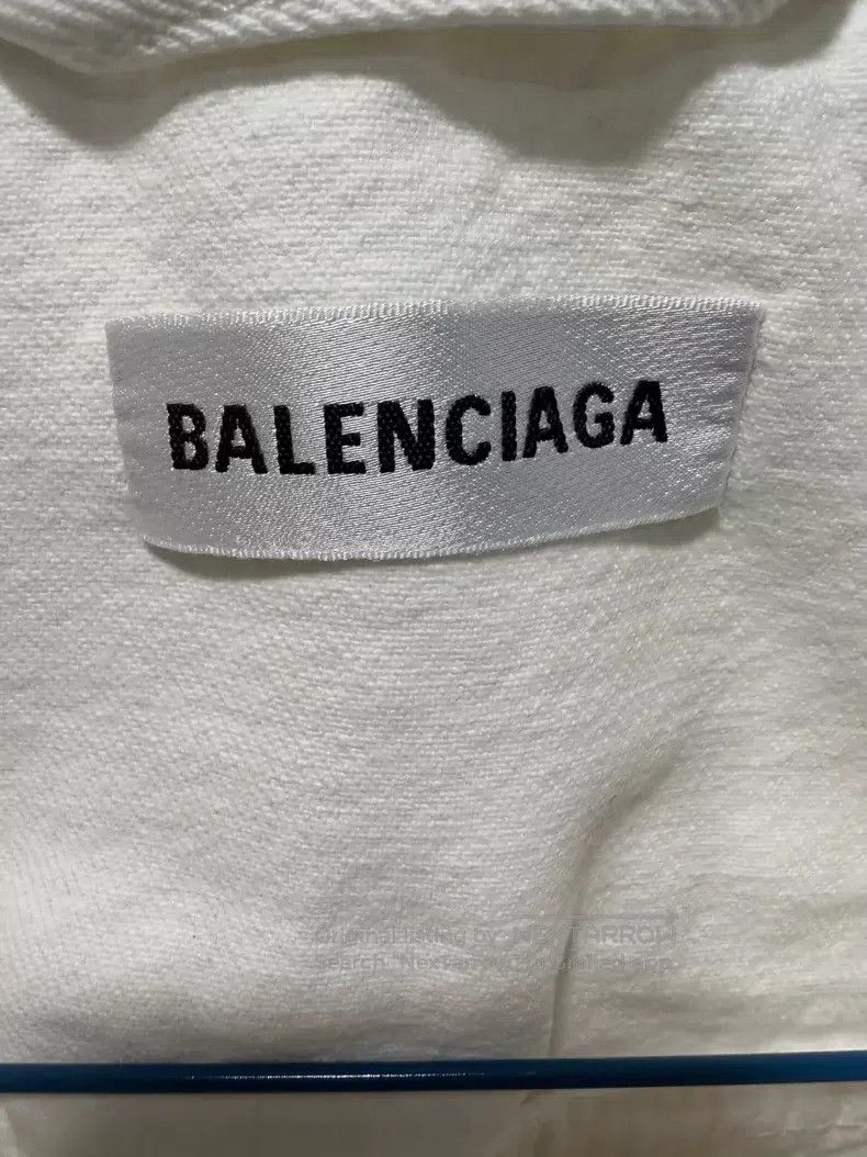 Balenciaga Balenciaga size 40 Collar Letter Ribbon Denim Jacket, Size Size S / US 4 / IT 40 - 3 Thumbnail