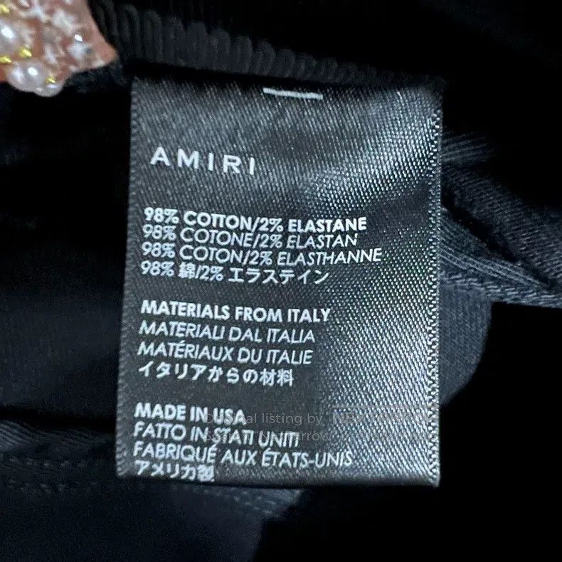 Amiri Amiri Black Slim Fit Denim Jeans Size US 31 - 4 Thumbnail