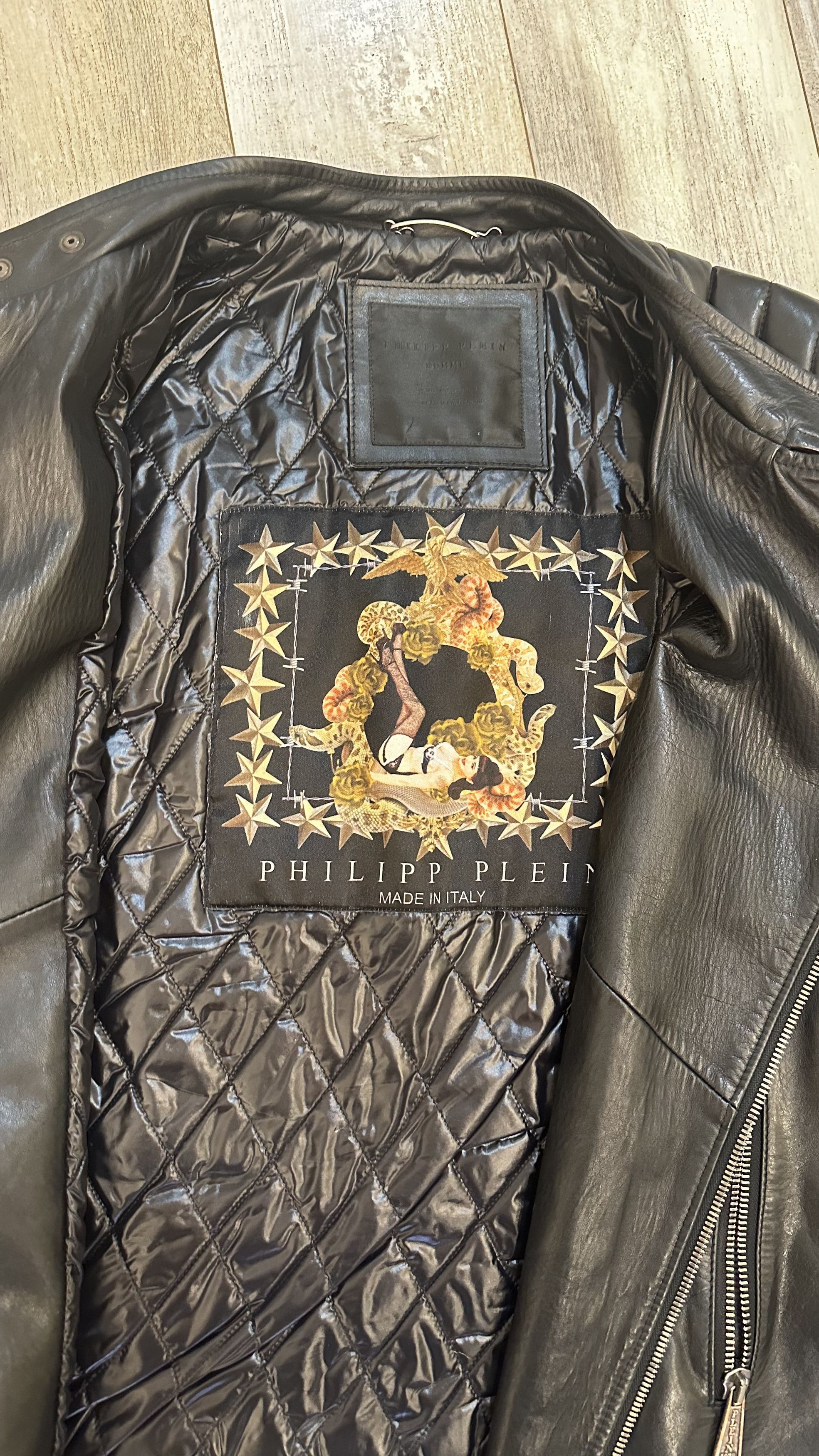 Philipp Plein Philipp plein leather jacket Size US XXL / EU 58 / 5 - 2 Thumbnail