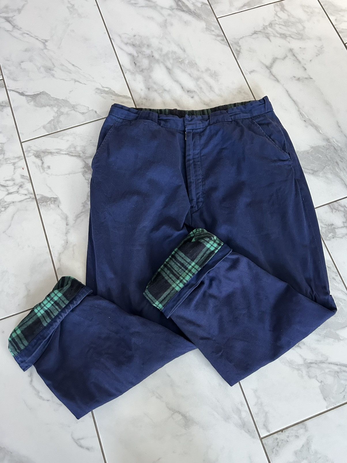 Champion 1970’s Vintage Champion Flannel Lined Workwear Pants Size US 36 / EU 52 - 1 Thumbnail