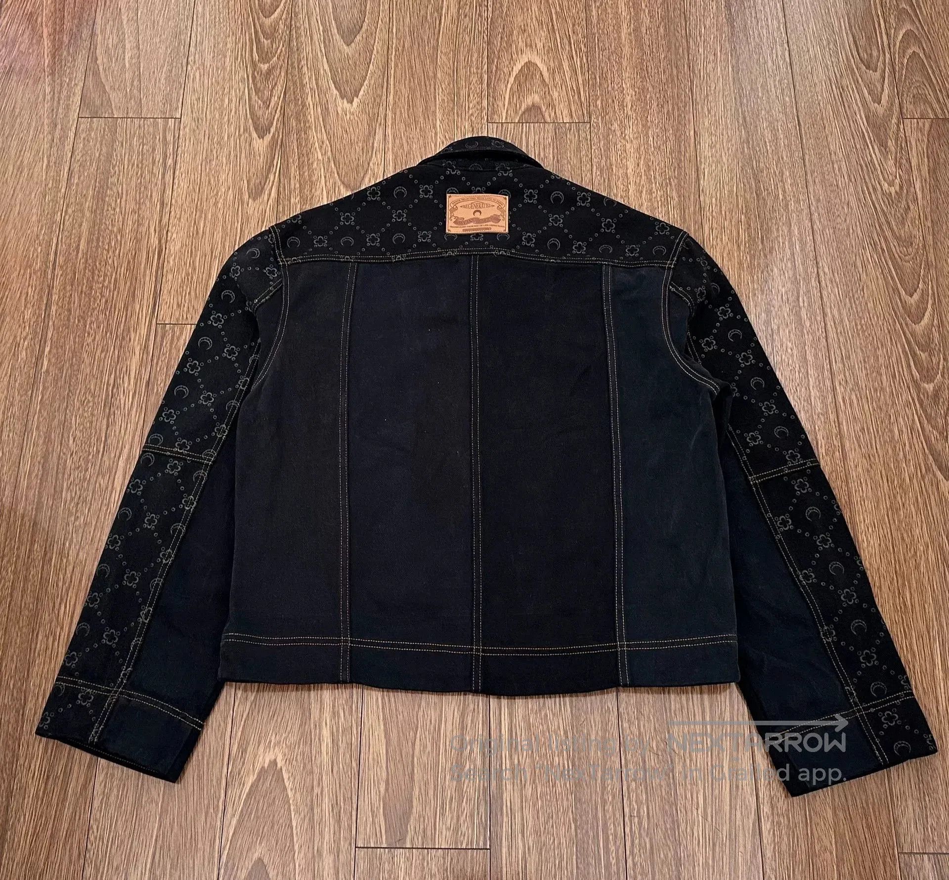 Marine Serre marine serre moon jacquard denim jacket. Size US L / EU 52-54 / 3 - 2 Thumbnail