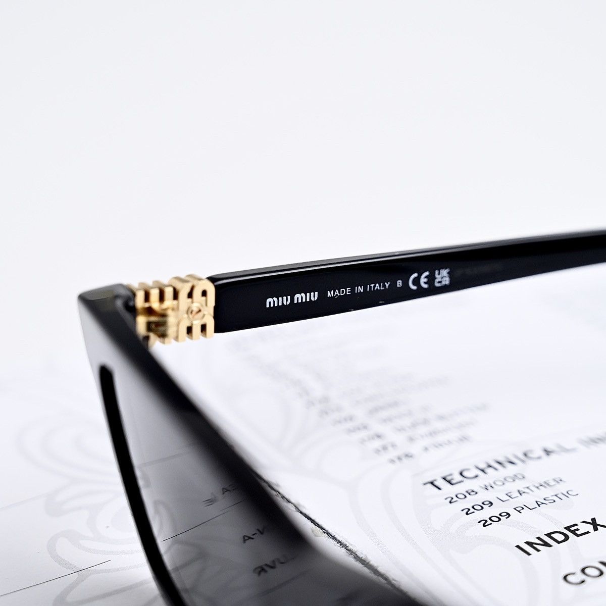 Miu Miu MIU MIU 0MU A05S SUNGLASSES Size ONE SIZE - 4 Thumbnail