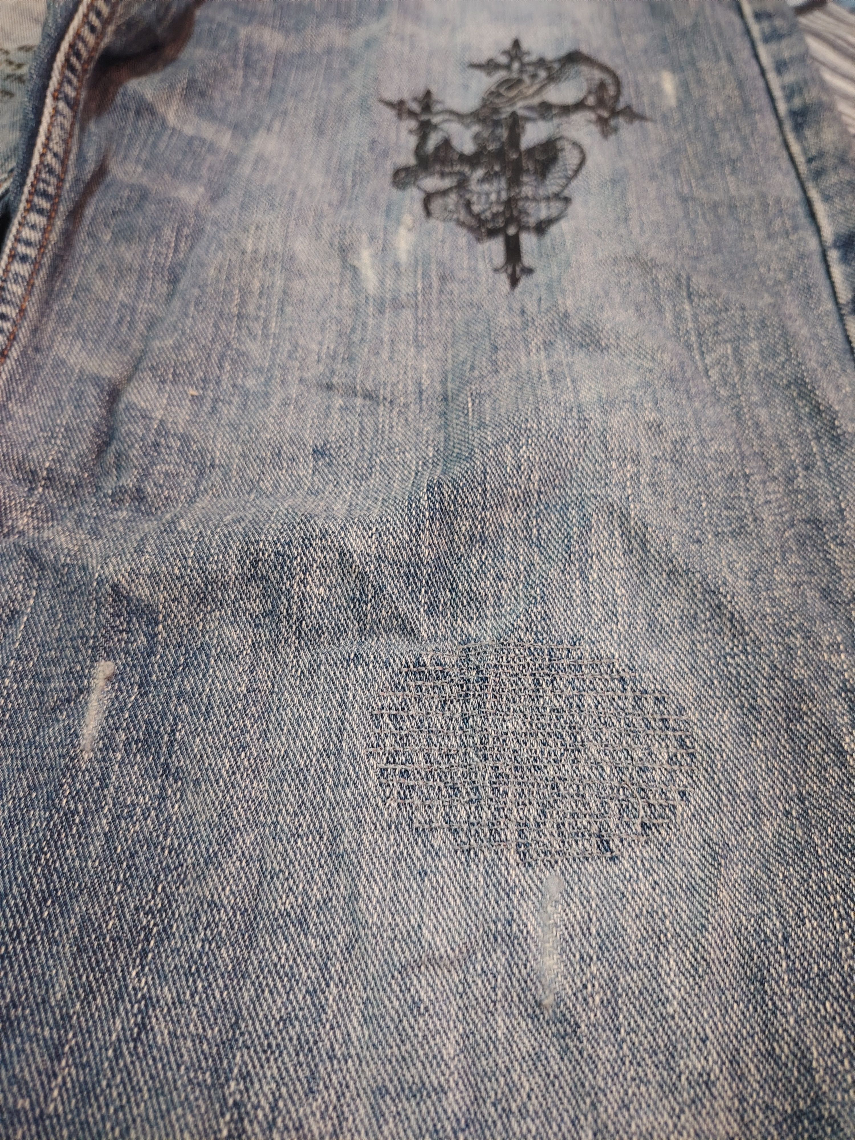 Who Decides War Japanese Nylaus Jeans Distressed denim Size US 32 / EU 48 - 6 Thumbnail