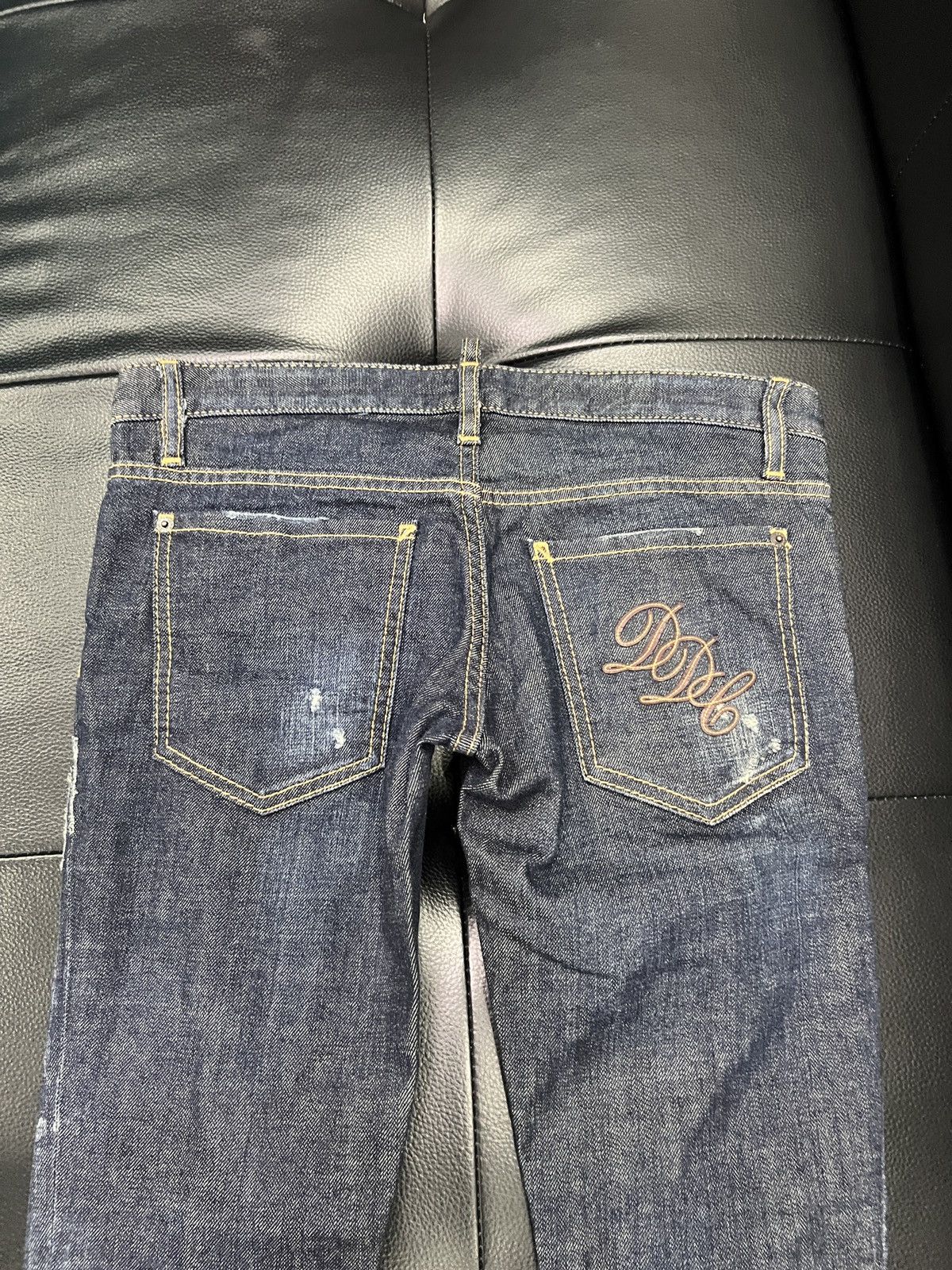 Dsquared2 Dsquared2 SS14 Distressed Denim Jeans Size 27" / US 4 / IT 40 - 5 Thumbnail