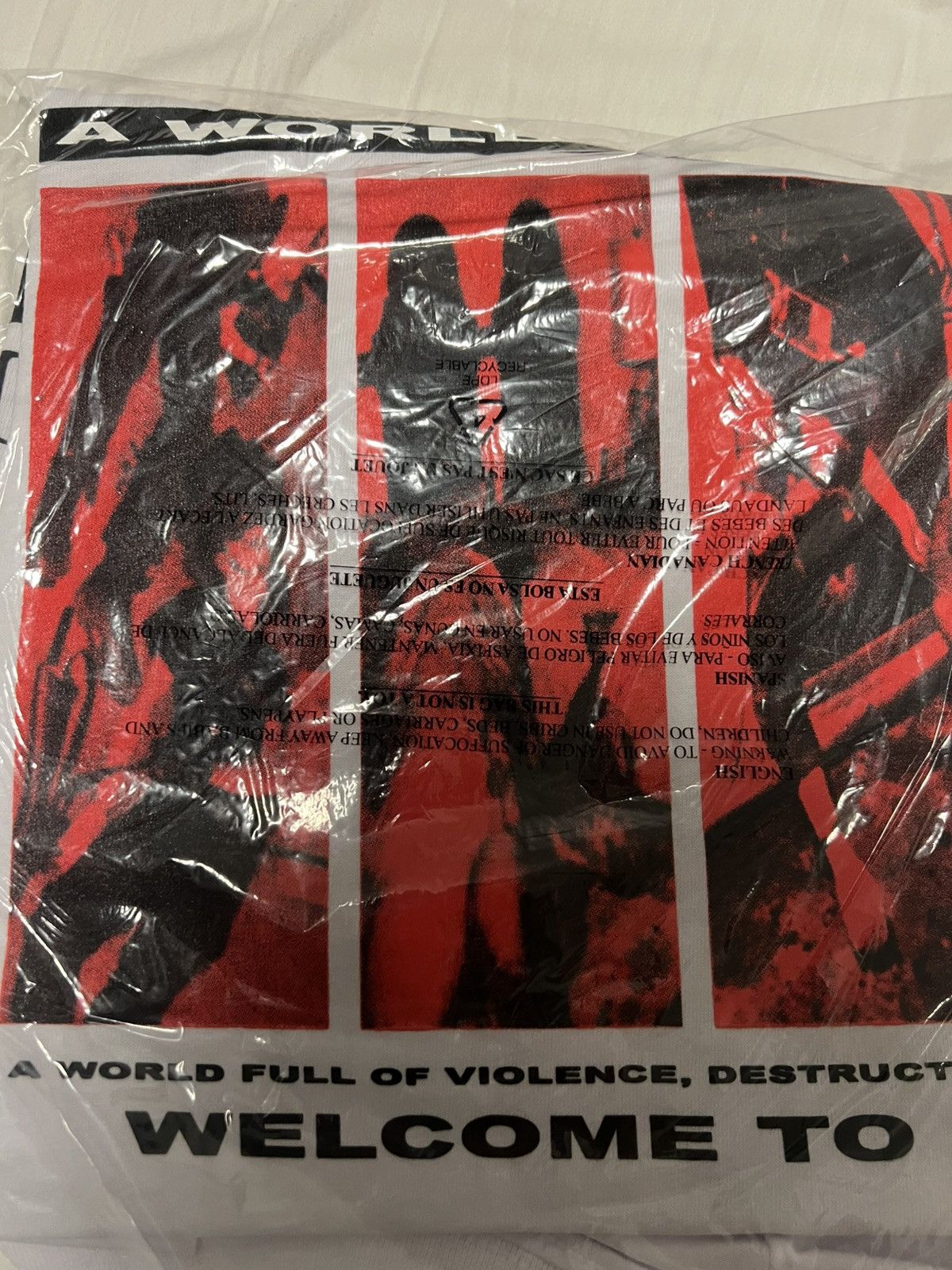 Fuck The Population FTP World of Murder Tee Sz Small White Size US S / EU 44-46 / 1 - 9 Thumbnail