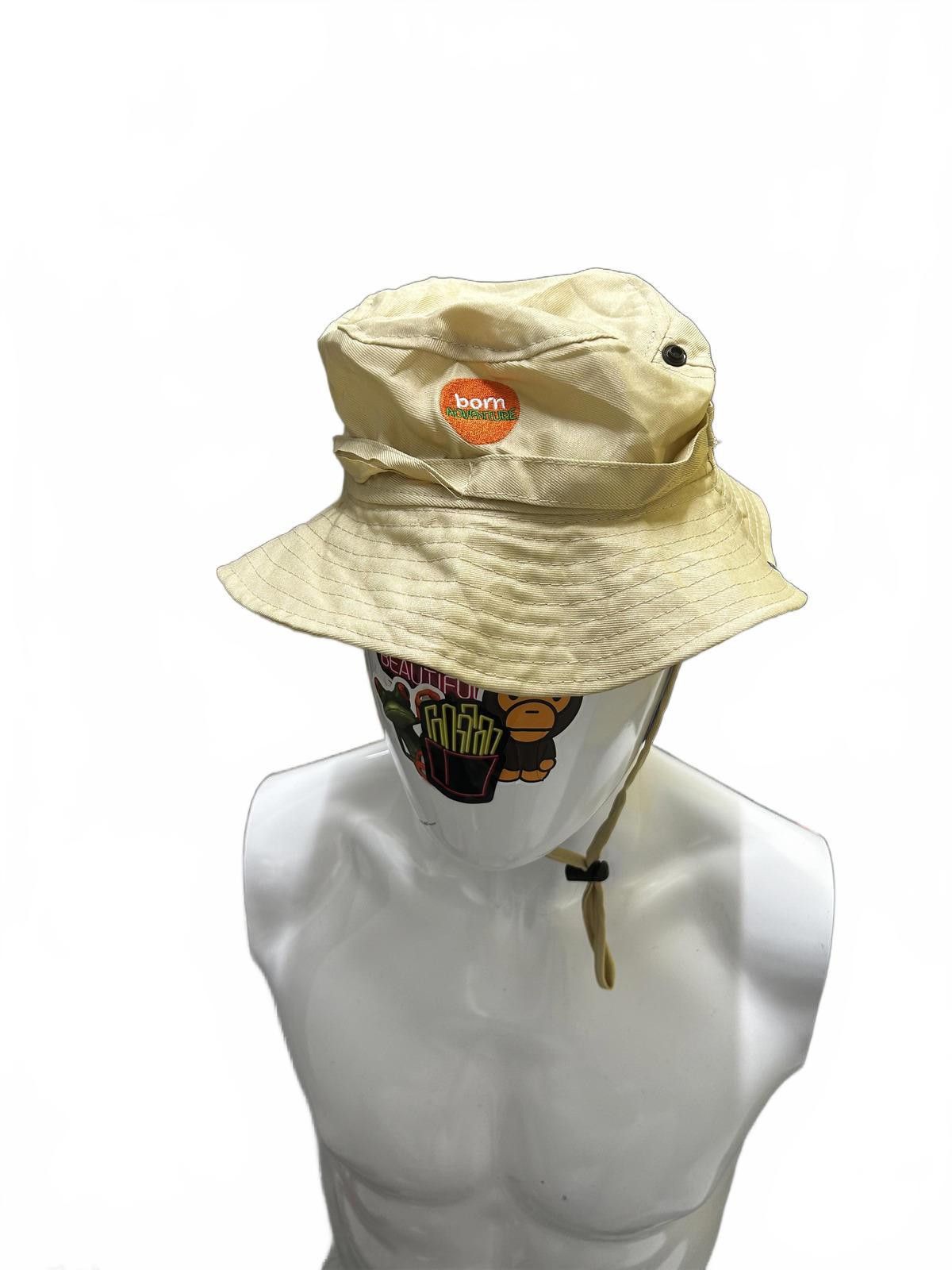 Born Born Adventure Bucket Hat - Cream Size ONE SIZE - 1 Thumbnail