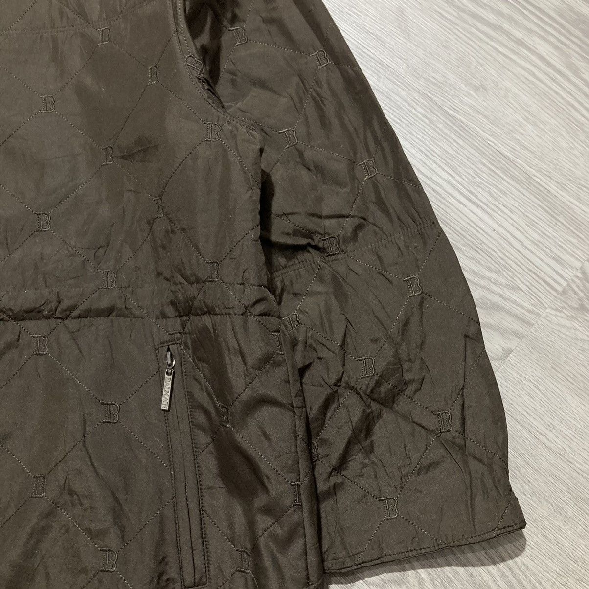 Balmain Balmain Paris Monogram Quilted Jacket Dark Brown Luxury Size US XXL / EU 58 / 5 - 6 Thumbnail