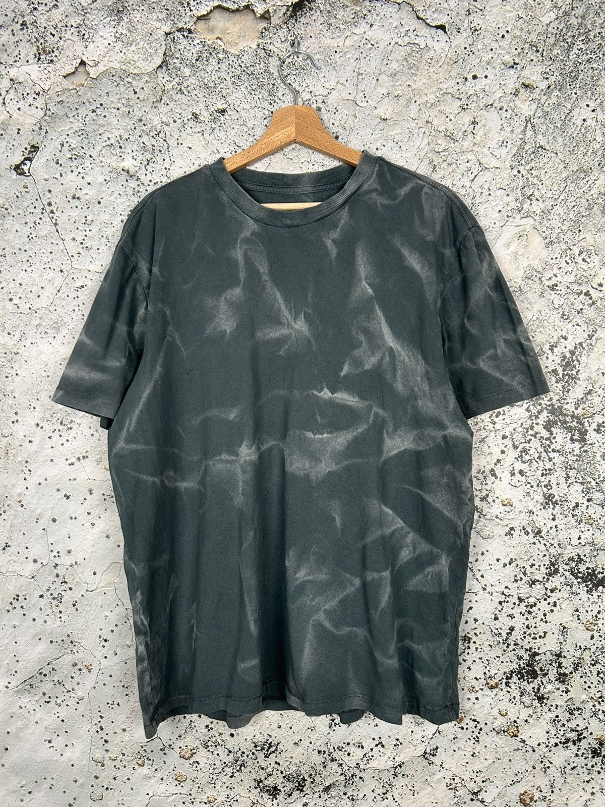 Allsaints Allsaints Streetwear Grey Smoked Tee Graphic Vintage Hype Size US M / EU 48-50 / 2 - 1 Thumbnail