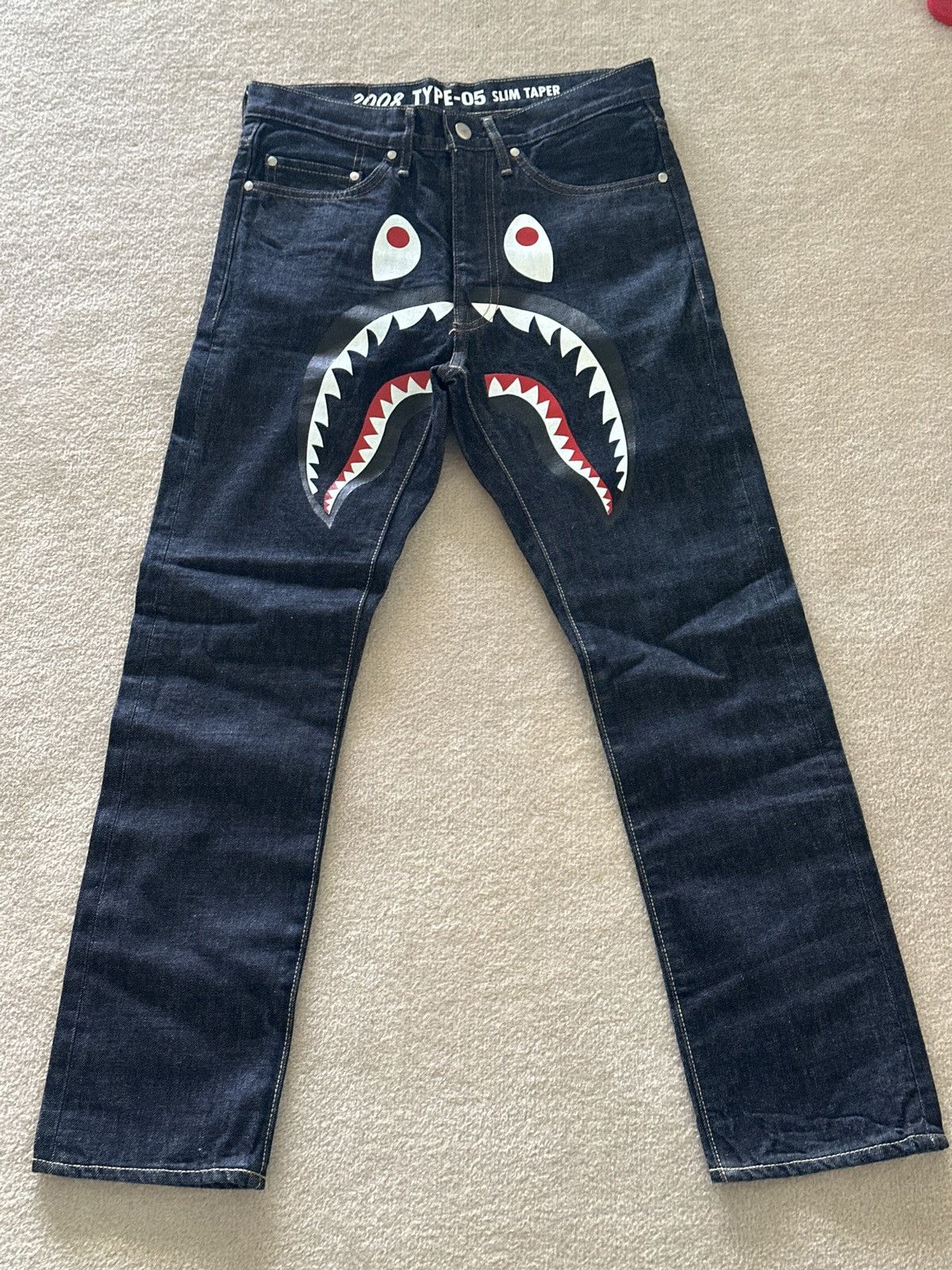 Bape 2008 Type-05 Shark Denim | Grailed