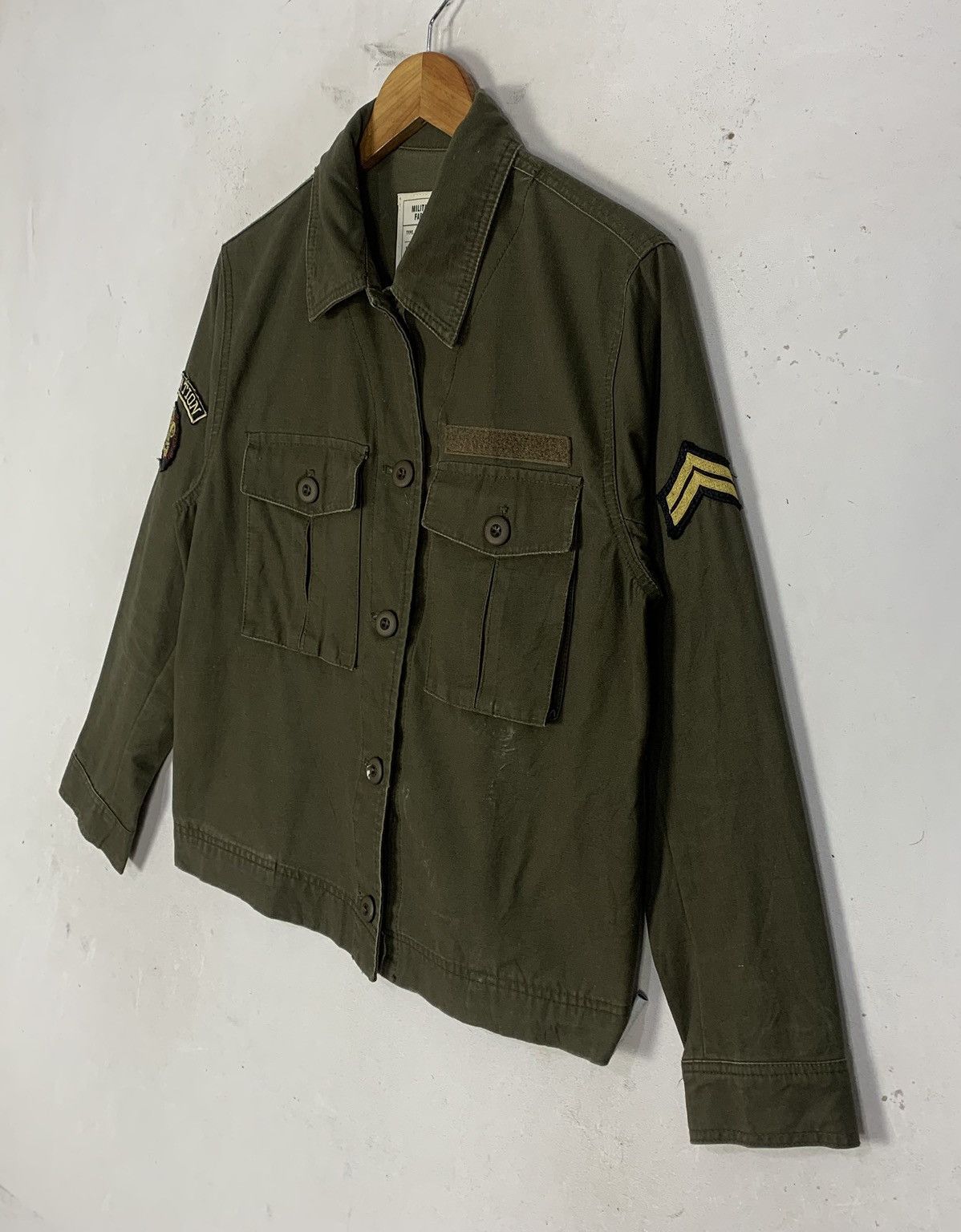 Japanese Brand military standard clothing by Alicia Pageboy Button Jacket Size S / US 4 / IT 40 - 4 Thumbnail