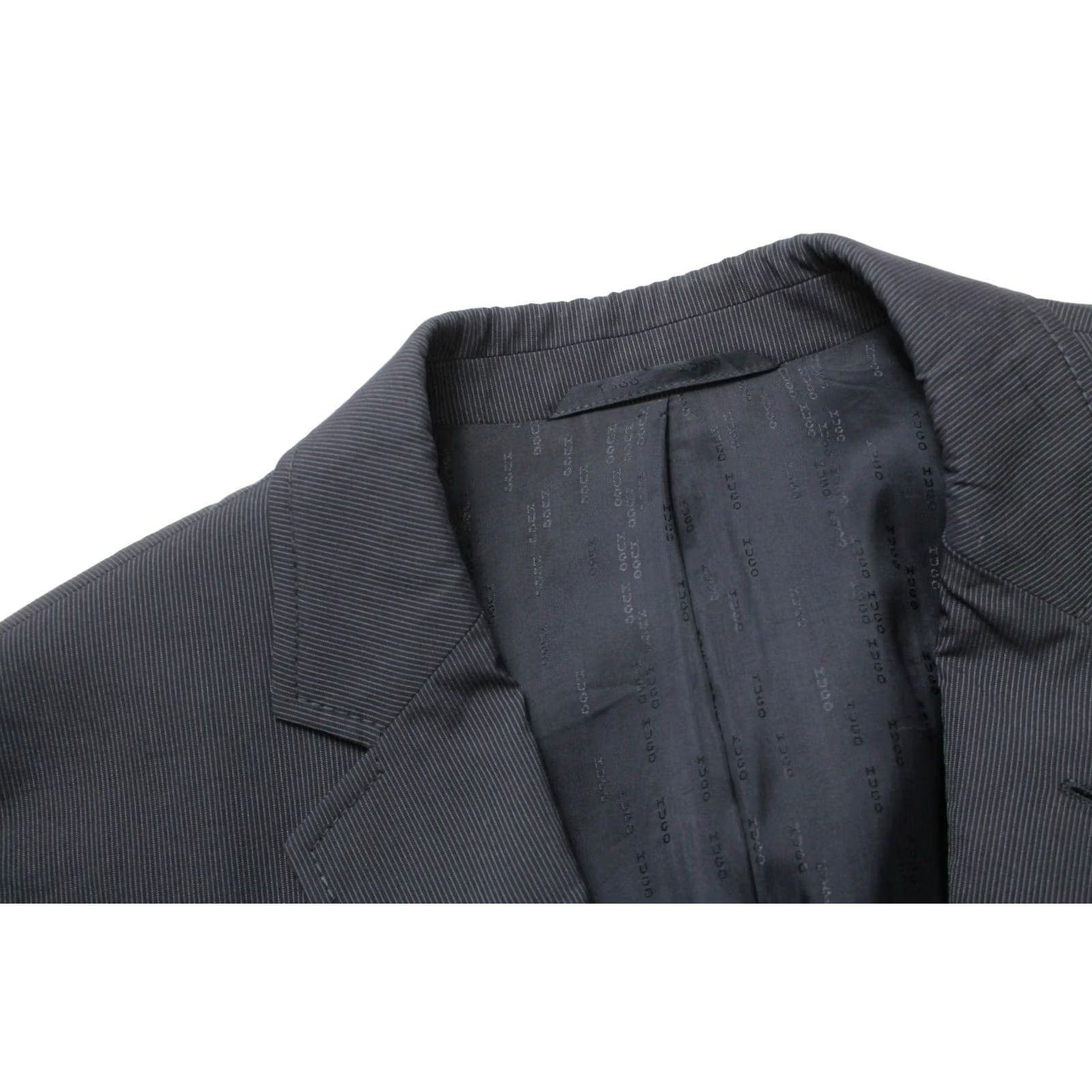 Hugo Boss Hugo Boss Blazer Men Single Breasted Pinstriped Notch Blue US 38R Aiko1/Heise Size 38R - 5 Thumbnail
