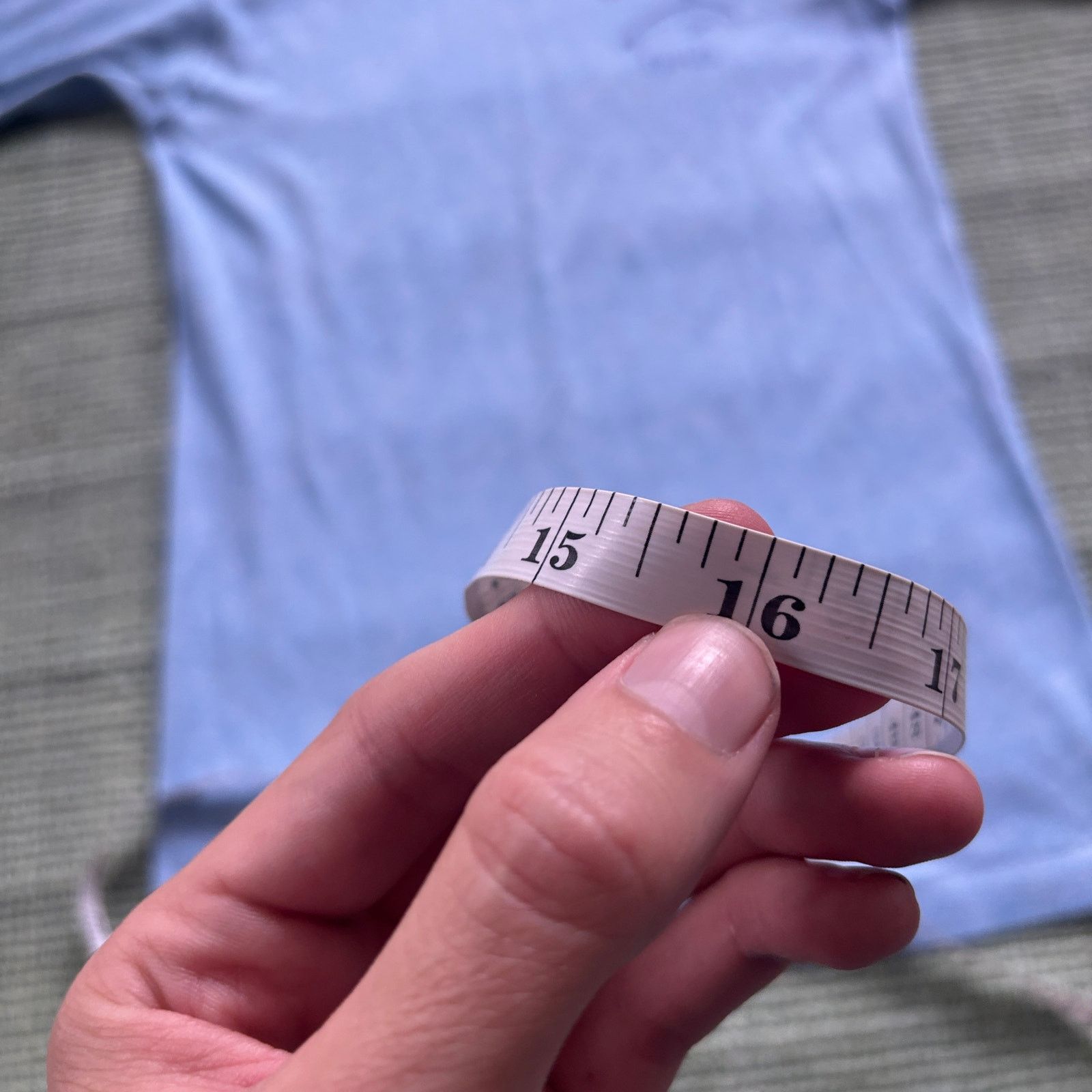 Vintage 1970s 80s Miami Beach Blue Ringer Tee Shirt Single Stitch M Size US M / EU 48-50 / 2 - 7 Thumbnail