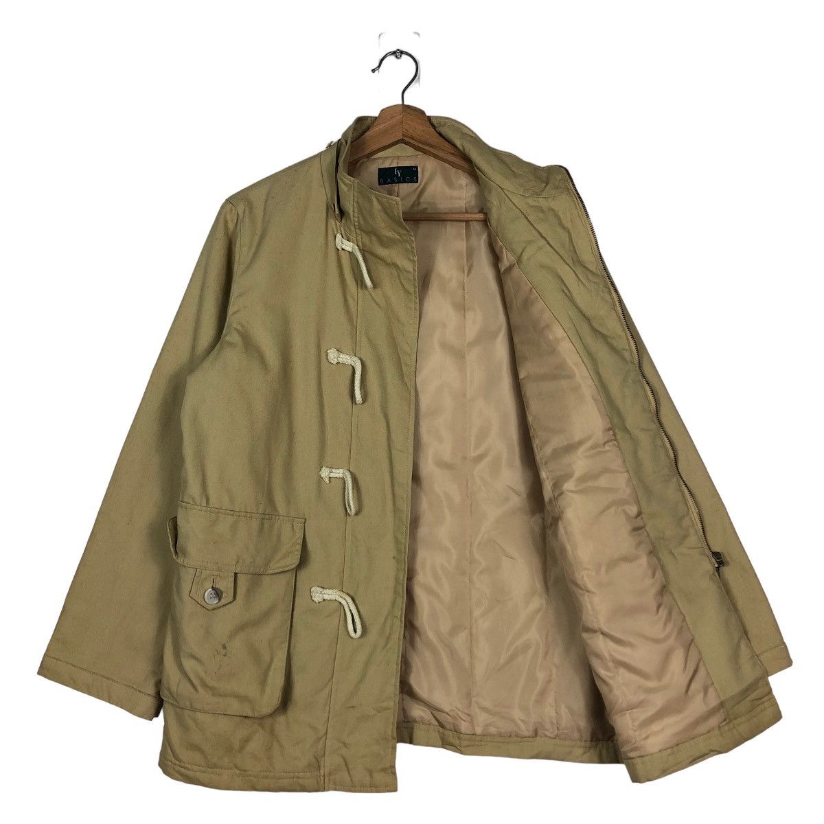 Issey Miyake 🔥Vintage Heavy Jacket Wood Button IV Basics Issey Miyake Size US M / EU 48-50 / 2 - 11 Thumbnail