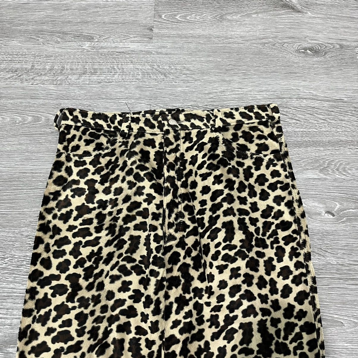 Japanese Brand Sexy Dynamite London Leopard Fleece Pant Size US 32 / EU 48 - 2 Thumbnail