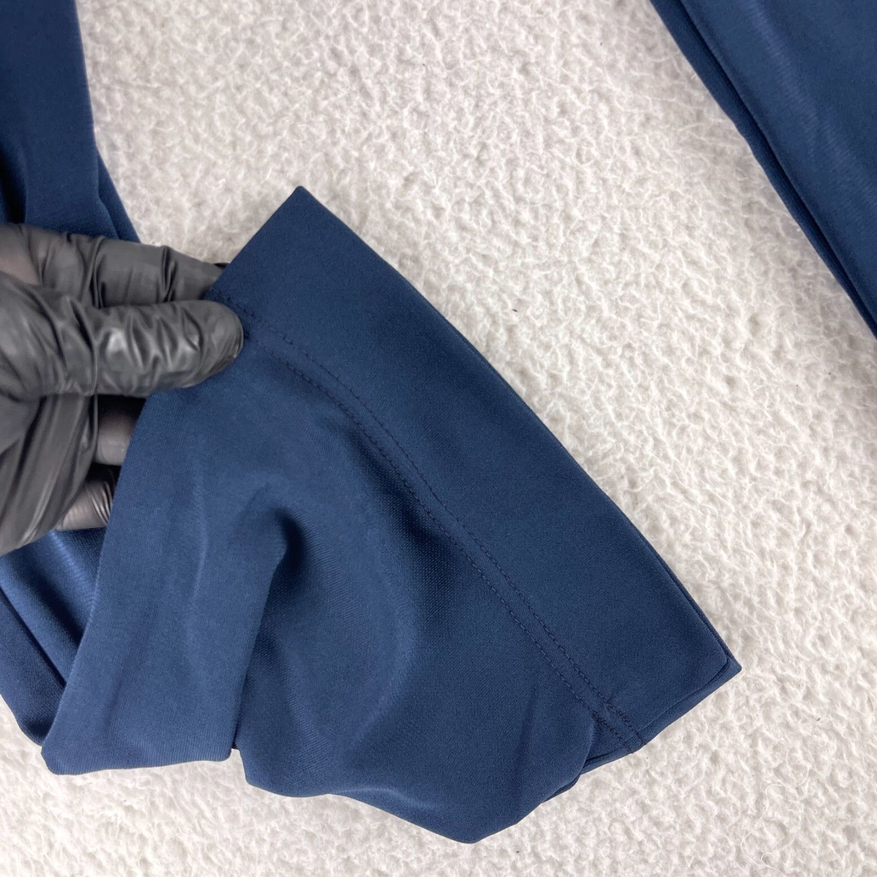 Lacoste Lacoste Blue Straight Pants Womens Size 6 Mid-Rise Zip Up Regular Fit Size 28" / US 6 / IT 42 - 7 Thumbnail