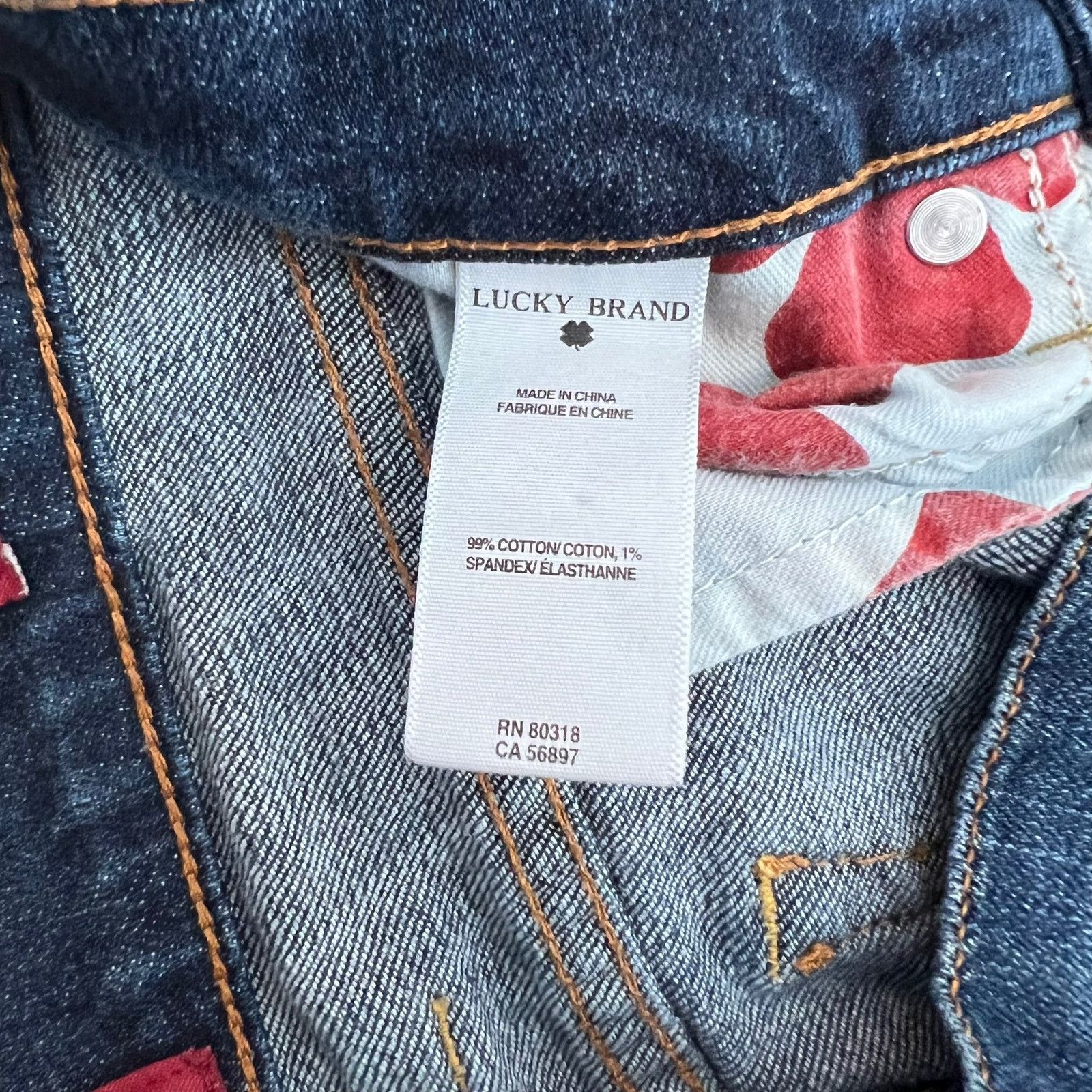 Lucky Brand Lucky Brand Sofia Dark Rinse Boot Cut Jeans Size 4 27 Size 27" / US 4 / IT 40 - 9 Thumbnail