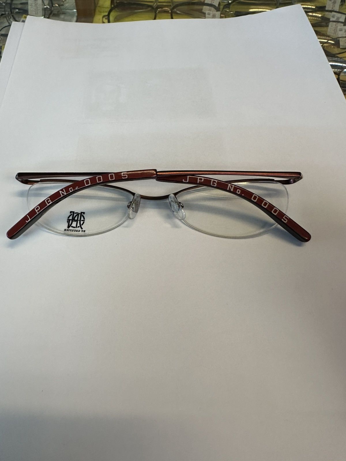 Jean Paul Gaultier NOS 90’s JPG Frames 57-0063 Frames Size ONE SIZE - 10 Thumbnail