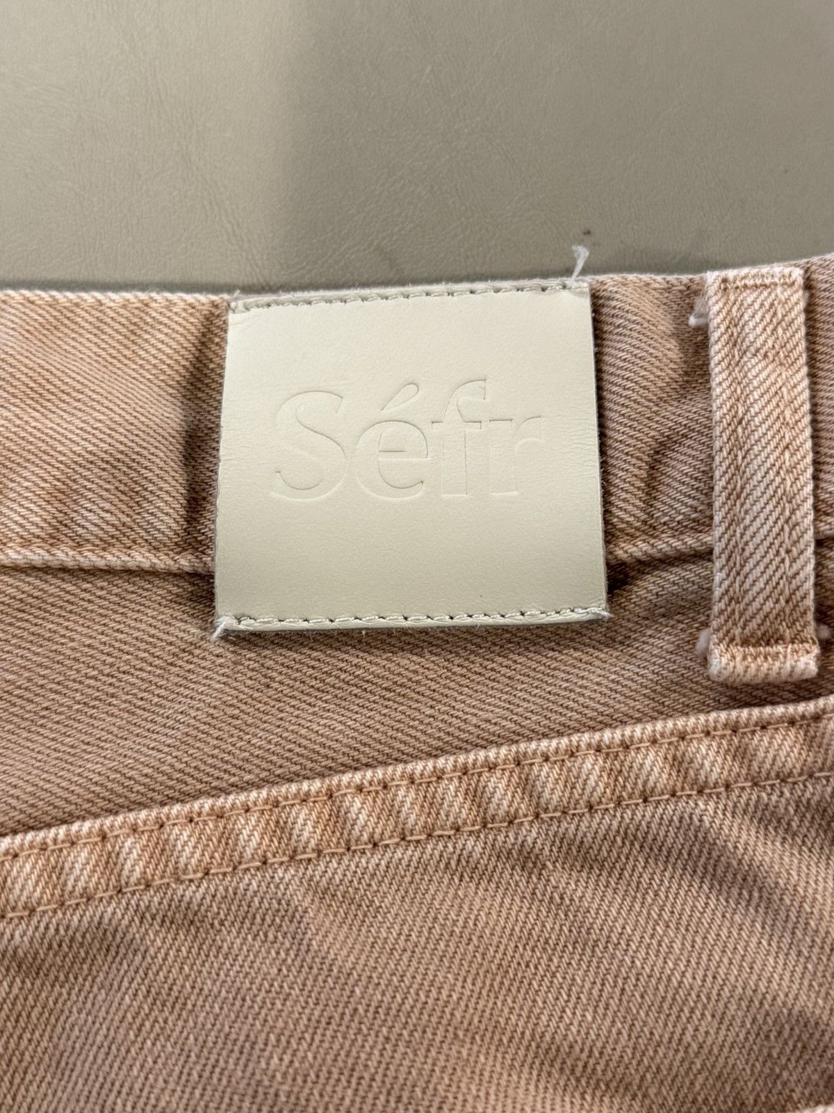 Sefr Brown Twisted Jeans Size US 30 / EU 46 - 8 Thumbnail