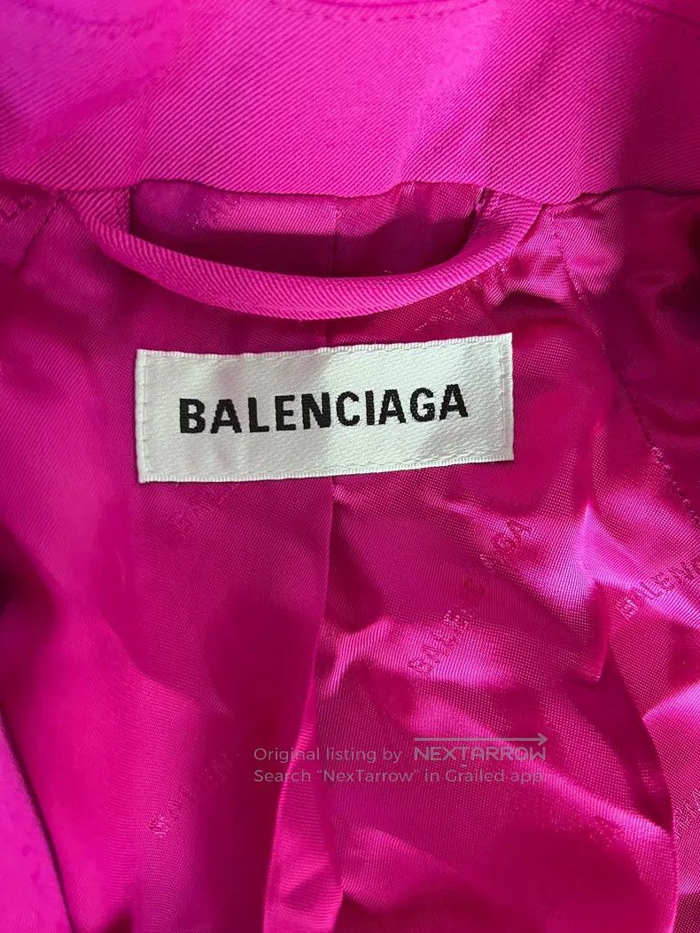 Balenciaga Balenciaga Hourglass Double Breasted Coat Size XS / US 0-2 / IT 36-38 - 4 Thumbnail