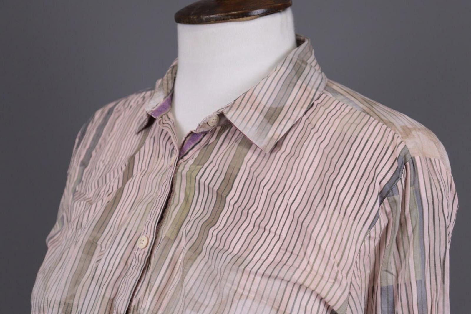 Designer Emily Van Den Bergh Multicolor Stripe Dotte Shirt Size 40 Size M / US 6-8 / IT 42-44 - 9 Thumbnail