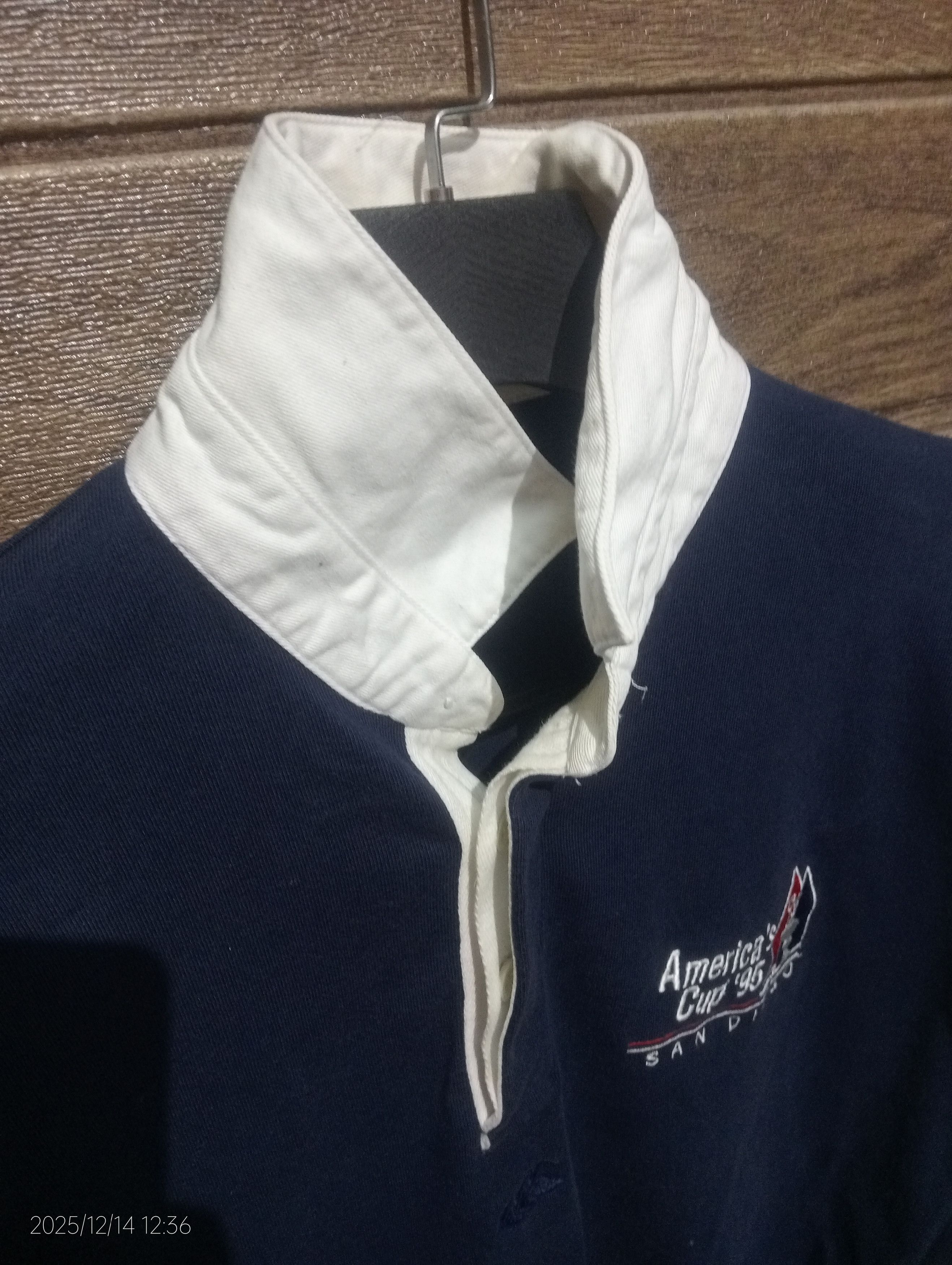Canterbury of New Zealand Vintage '90s America's Cup '95 San Diego CoNZ Rugby Jersey Size US L / EU 52-54 / 3 - 7 Thumbnail