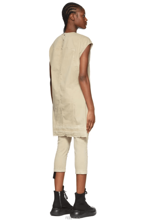 Rick Owens SS22 Rick Owens Tarp Dress Sleeveless Tunic Tank Top Size US S / EU 44-46 / 1 - 9 Thumbnail