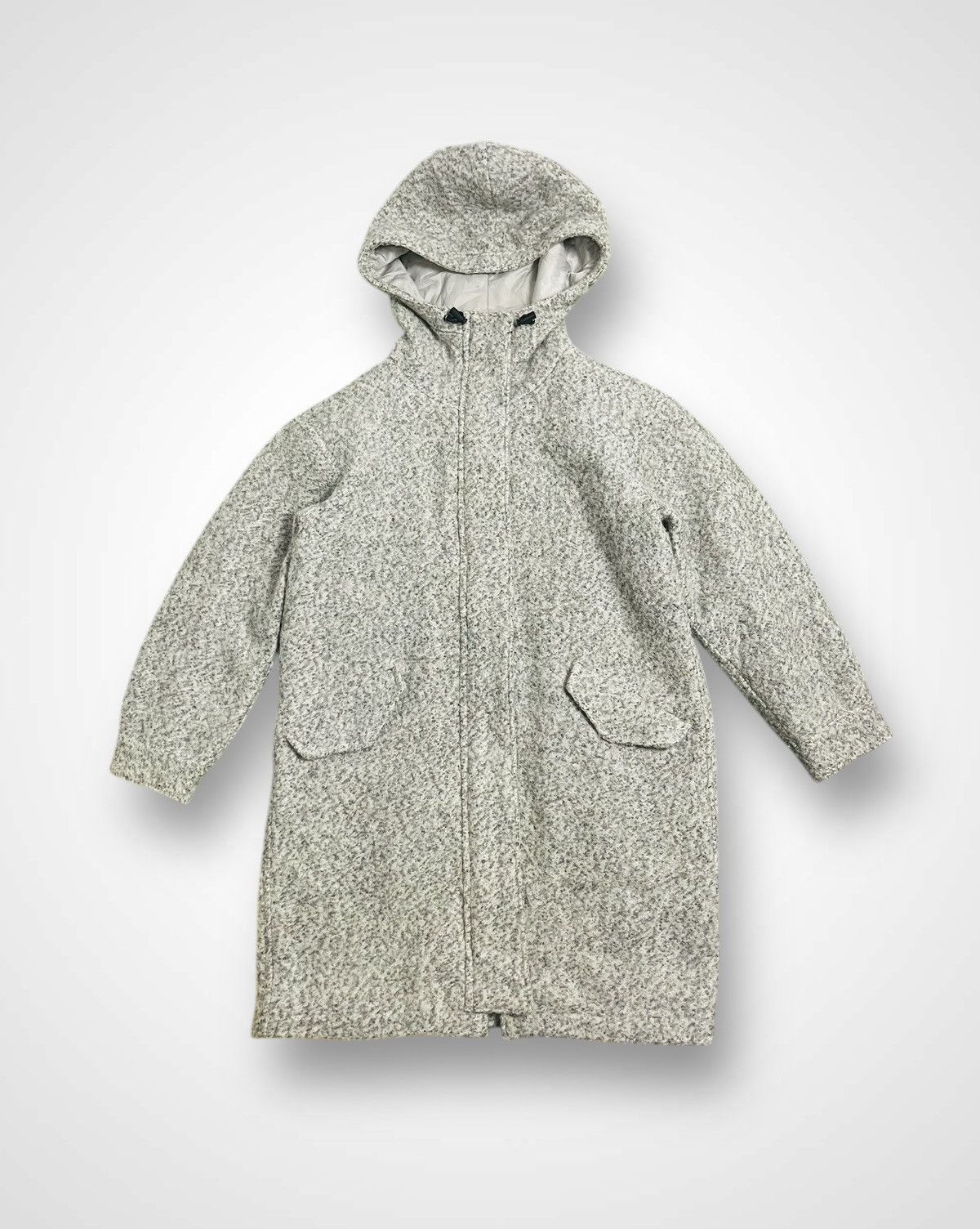 Stussy Stussy Hoodie Zipper Wool Long Jacket (20) Size US L / EU 52-54 / 3 - 1 Thumbnail