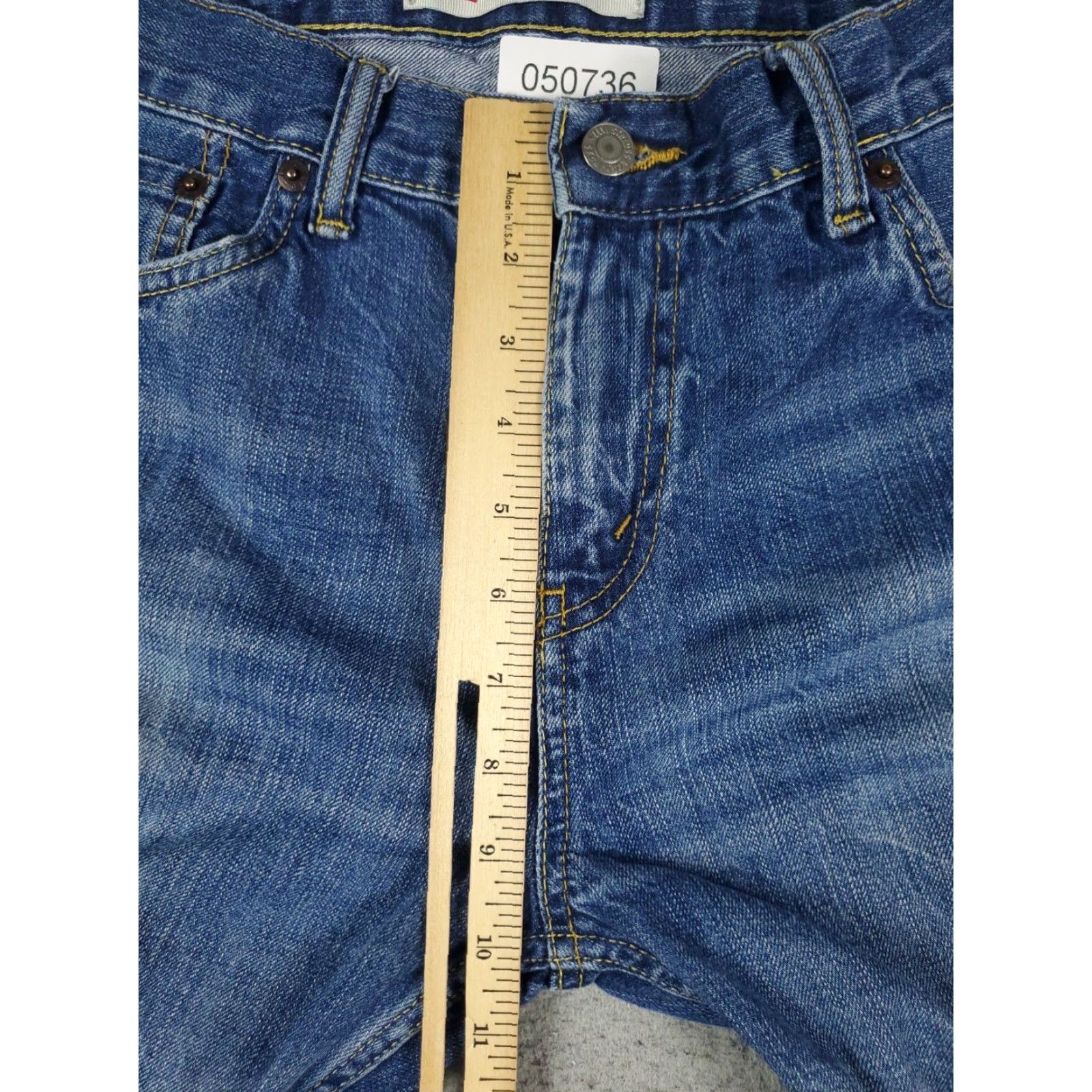 Levi's Mens Levis Jeans 30x30 Blue Taper Fit Extra Large XL Denim Pants Size US 30 / EU 46 - 3 Thumbnail