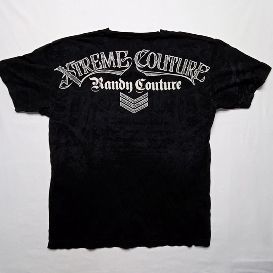 Other Xtreme Couture Randy Couture Black Affliction Style XL Tee Size US XL / EU 56 / 4 - 5 Thumbnail