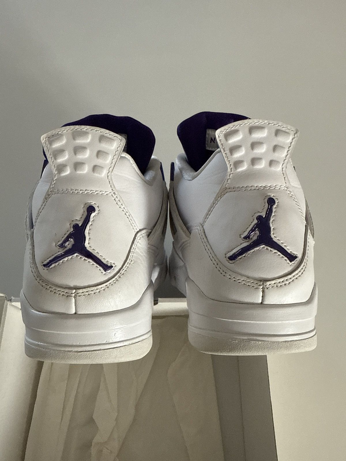 Jordan Brand Jordan 4 Metallic Purple Size US 10 / EU 43 - 4 Thumbnail