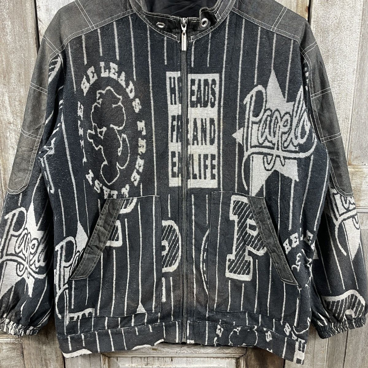 Art Comes First × Japanese Brand × Vintage Japanese Brand All over print Pagelo Jacket Size US M / EU 48-50 / 2 - 3 Thumbnail