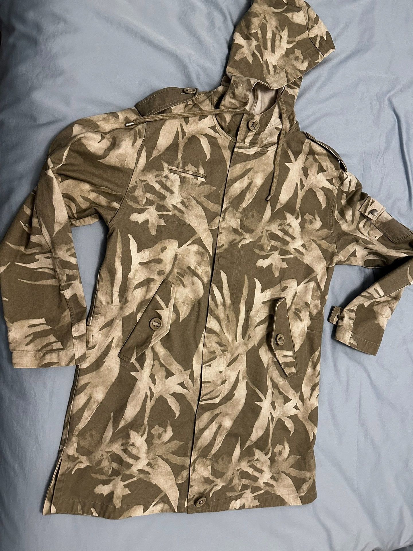 Saint Laurent Paris Saint Laurent Camouflage Parka Coat Size US M / EU 48-50 / 2 - 1 Thumbnail