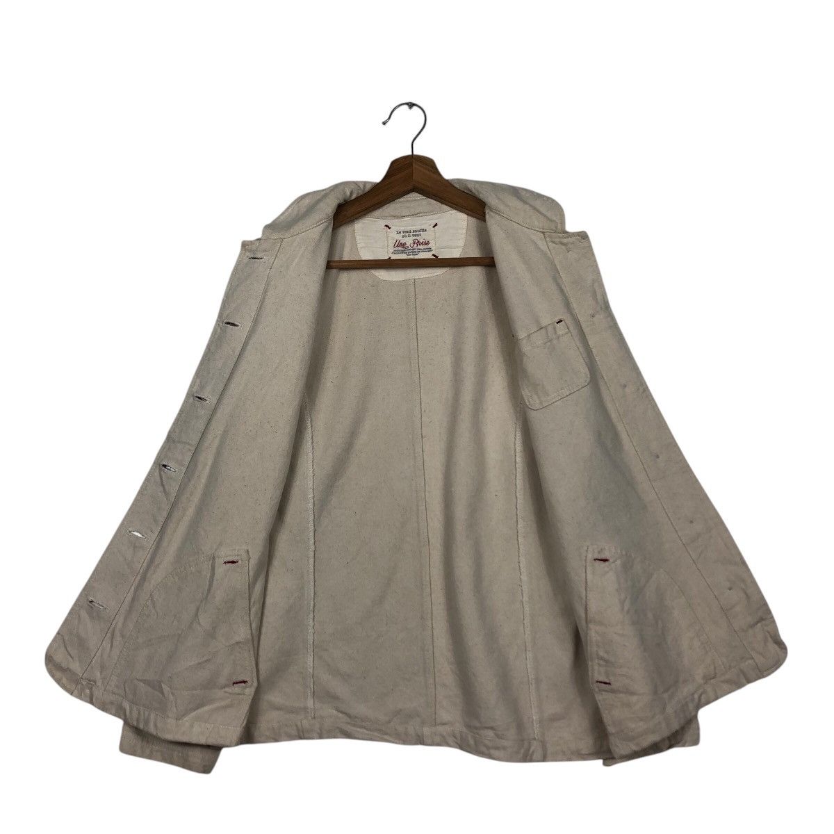 Japanese Brand 📌Vintage Deck Chore Jacket Le Vent Souffle Size US M / EU 48-50 / 2 - 14 Thumbnail