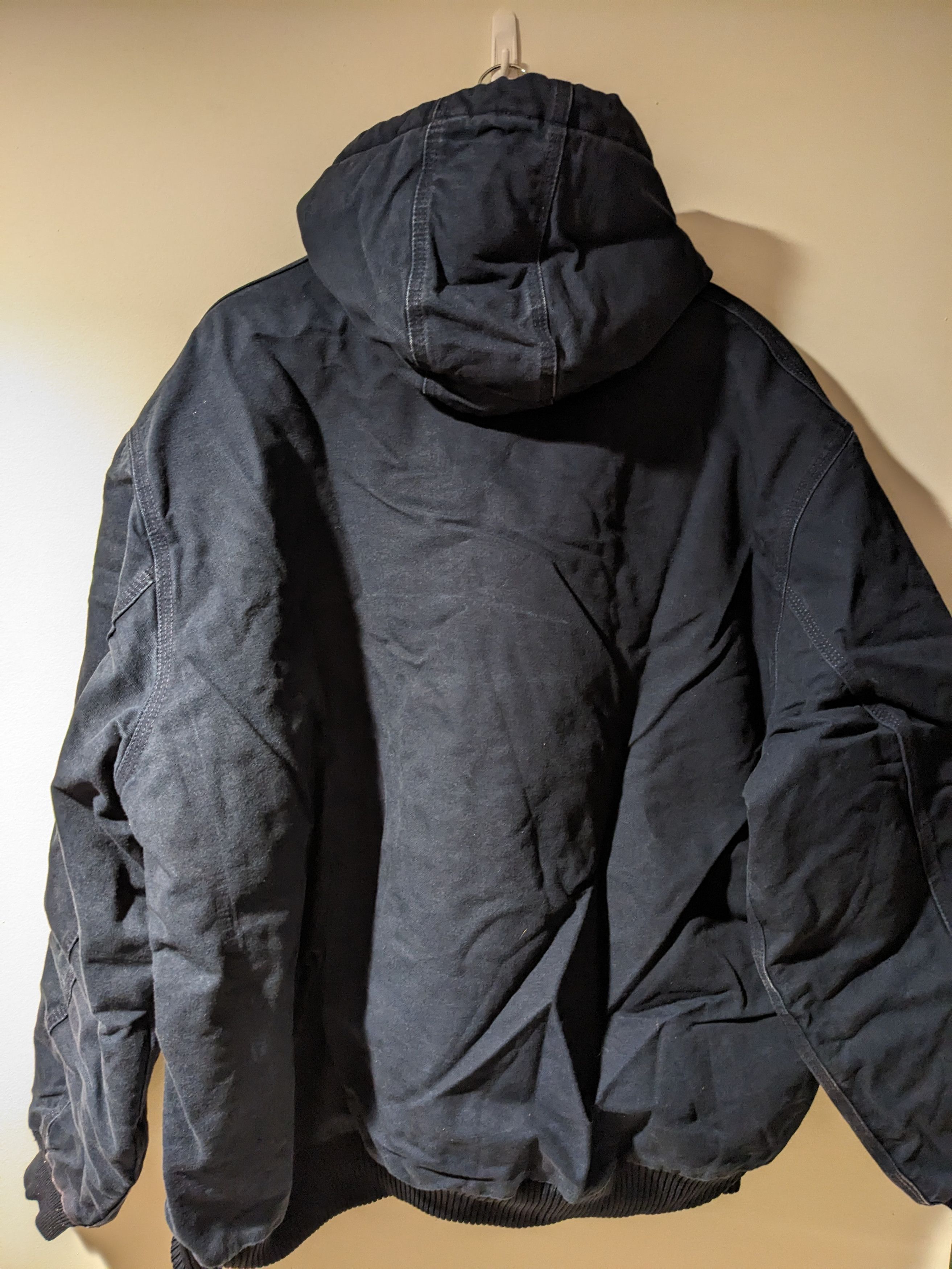 Carhartt × Vintage Vintage 90s Carhartt J140 Blue XX-Large Full Zip Jacket Size US XXL / EU 58 / 5 - 13 Thumbnail