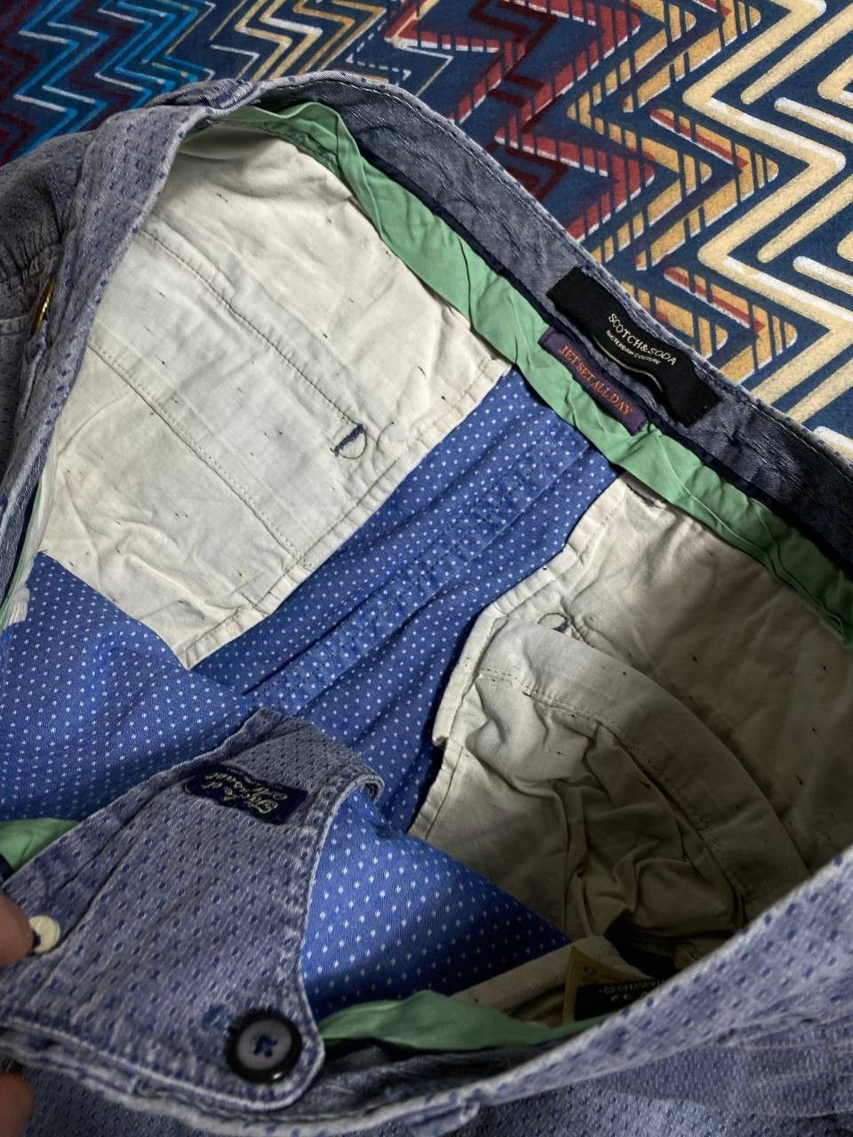 Scotch & Soda × Vintage Scotch Soda luxury streetwear casual shorts Size US 32 / EU 48 - 12 Thumbnail